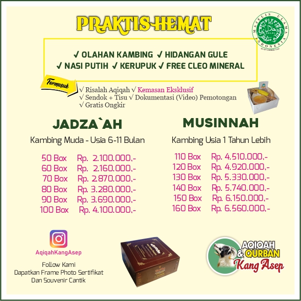 Harga Aqiqah,